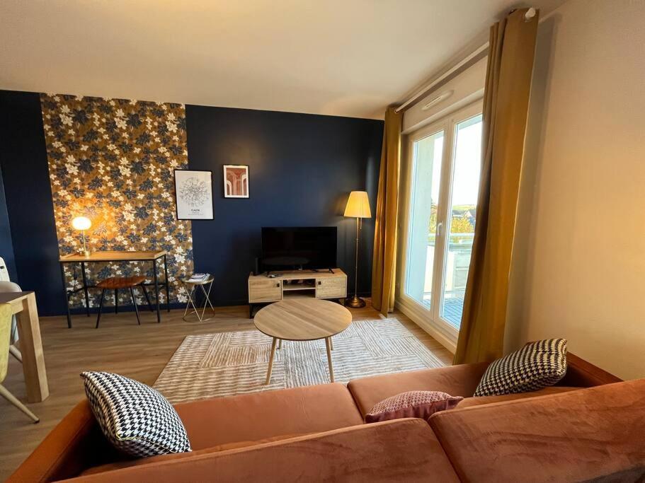 Dahlia, Appt Cosy Avec Parking Et Balcon Apartment Caen Luaran gambar