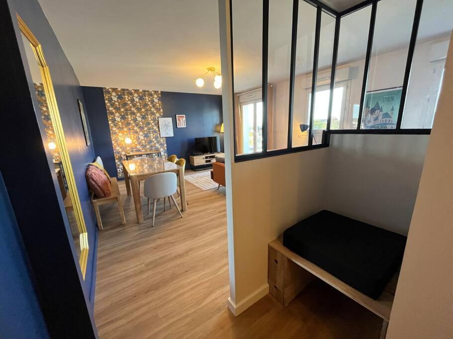 Dahlia, Appt Cosy Avec Parking Et Balcon Apartment Caen Luaran gambar