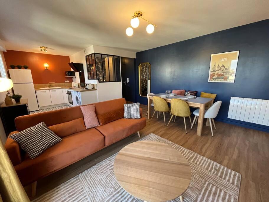 Dahlia, Appt Cosy Avec Parking Et Balcon Apartment Caen Luaran gambar